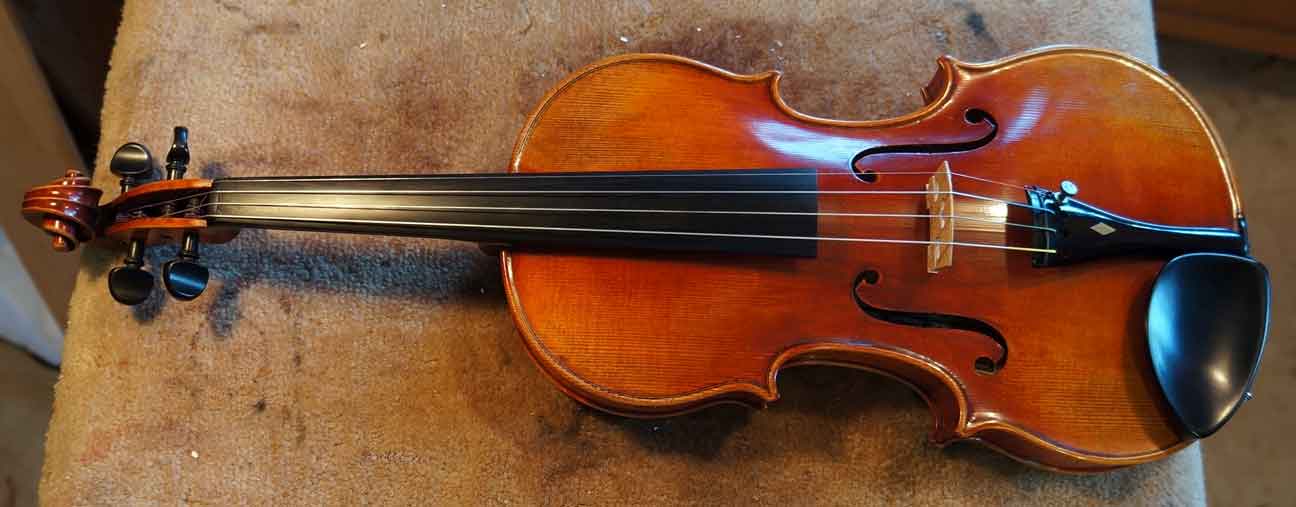 1954 Juzek Masterart Strad Copy Violin For Sale By Bruce Sexauer