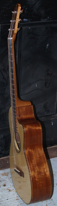 one side